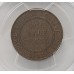 AUSTRALIA 1923 . HALF 1/2  PENNY . PCGS AU53